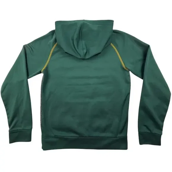 Green Bay Packers Hoodie Sweatshirt Mens Small Fanatics Green Gray Scuba Knit - Picture 4 of 7